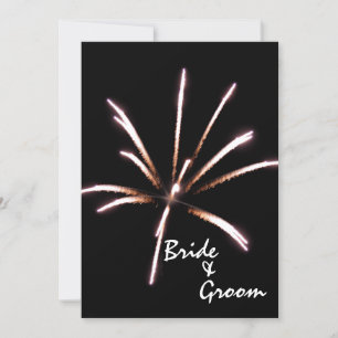 Fireworks Giftermål / Elopement Notice Meddelande