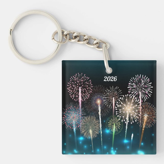  Fireworks Happy New Year 2026 (Framsidan)