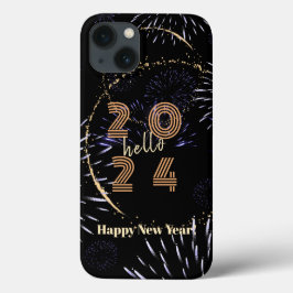 Fireworks Hej 2024 New Year Helgdag