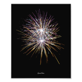 Fireworks i Kalifornien Fototryck