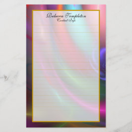 Fireworks III Bra Lined Stationary Brevpapper