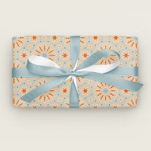 Fireworks-Inspired Mönster - Wrapping Papper Roll