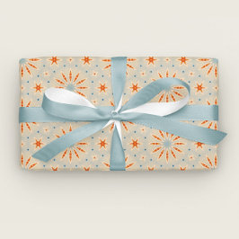 Fireworks-Inspired Mönster - Wrapping Papper Roll Presentpapper