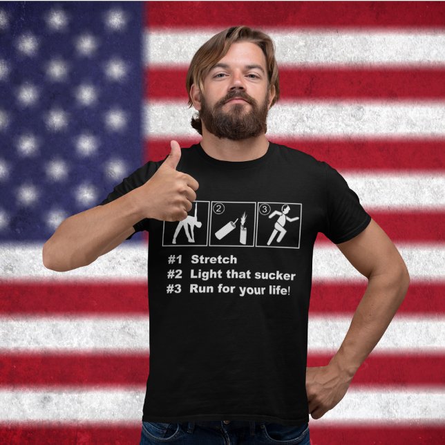 FIREWORKS INSTRUKTIONS TEE (Skapare uppladdad)