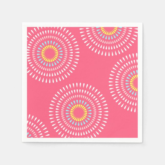 Fireworks Japansk Cherry Pappersservett (Framsidan)