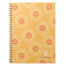 Fireworks Japansk Mustard Anteckningsbok