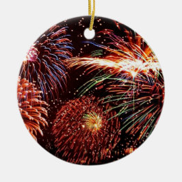 Fireworks Julgransprydnad Keramik