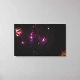 Fireworks-Kanvastryck Canvastryck