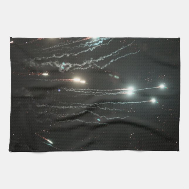 Fireworks Kitchen Towel Kökshandduk (Horisontell)