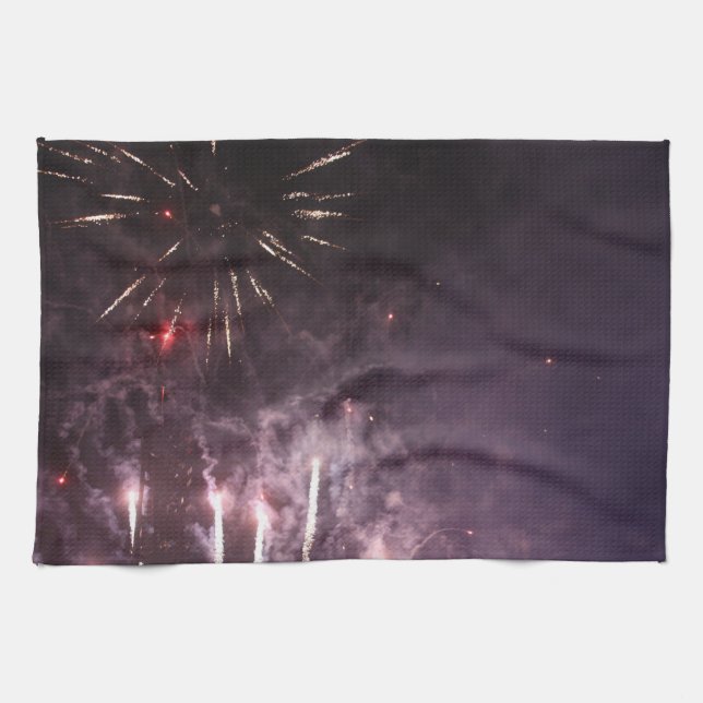 Fireworks Kitchen Towel Kökshandduk (Horisontell)