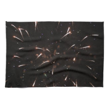 Fireworks Kitchen Towel