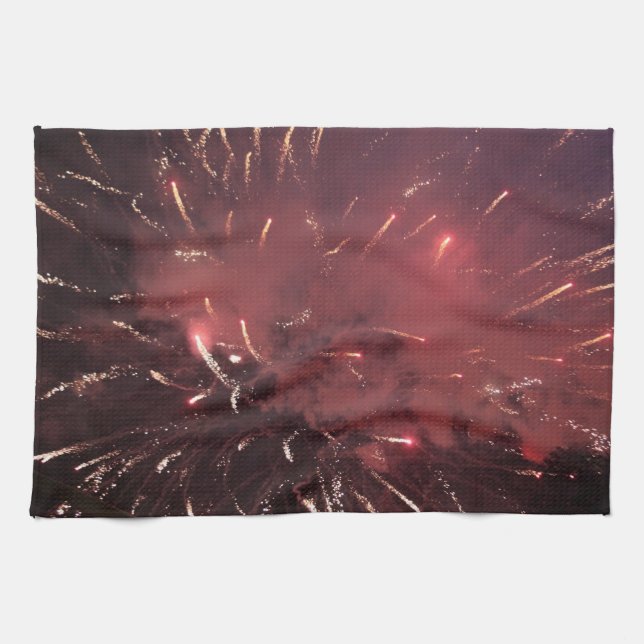 Fireworks Kitchen Towel Kökshandduk (Horisontell)