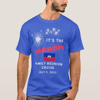 Fireworks Leandre familjeåterförening kryssning 20 T Shirt