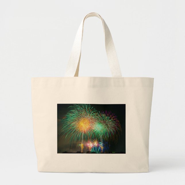 Fireworks Light Japan Festival Jumbo Tygkasse (Framsidan)