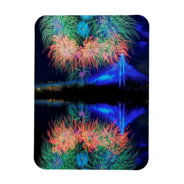 Fireworks Magnet (Vertikal)