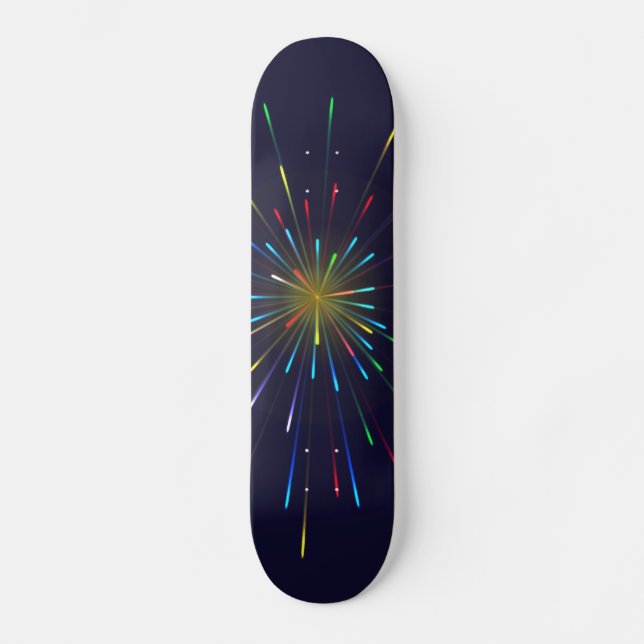 Fireworks Mini Skateboard Bräda 18,5 Cm (Framsida)