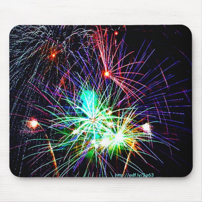 Fireworks Mousepad Musmatta (Framsidan)