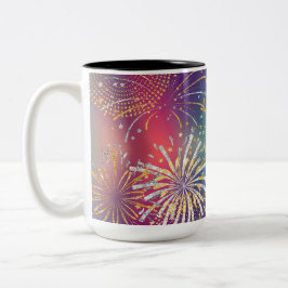 Fireworks Mugg Illustrated