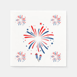 Fireworks Napkin Pappersservett