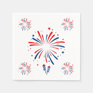 Fireworks Napkin Pappersservett