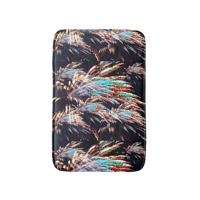 Fireworks over Mt. Olivet Badrumsmatta (Framsidan (Vertikal))