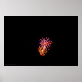 Fireworks P3621-utskrift Poster