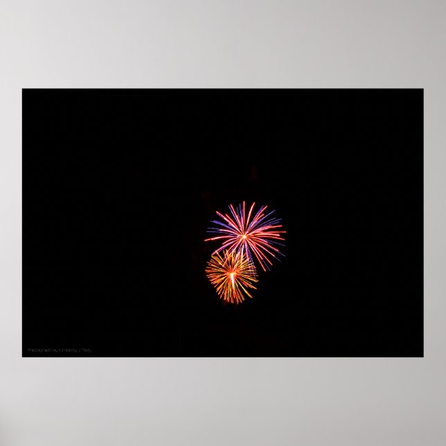 Fireworks P3621-utskrift Poster (Framsidan)