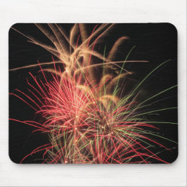 Fireworks på nattmusknappen musmatta