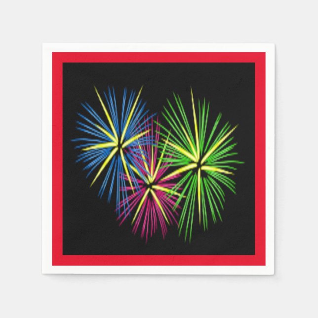 FIREWORKS PAPPERSSERVETT (Framsidan)
