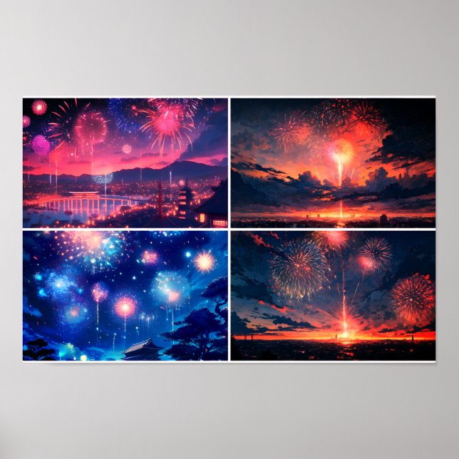 FireWorks Photo Collage Poster (Framsidan)