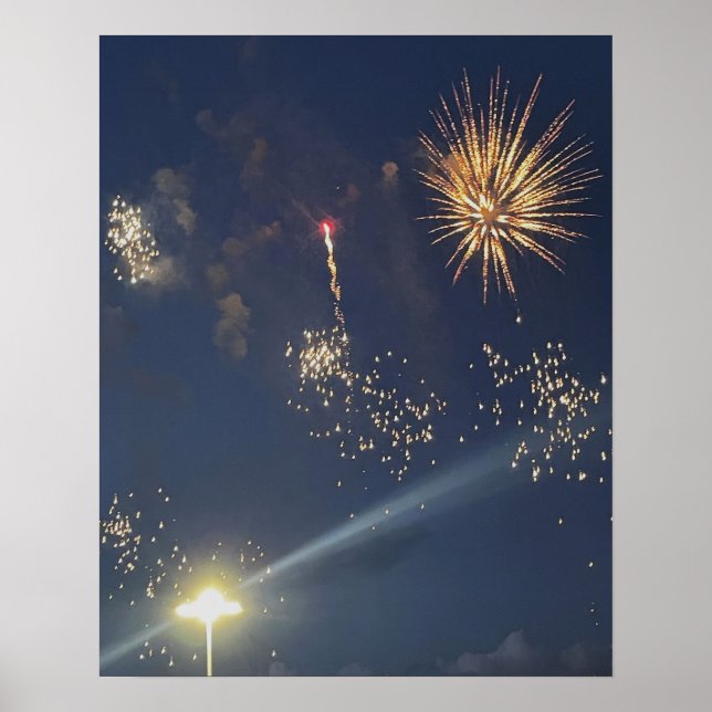 Fireworks Photo Poster (Framsidan)