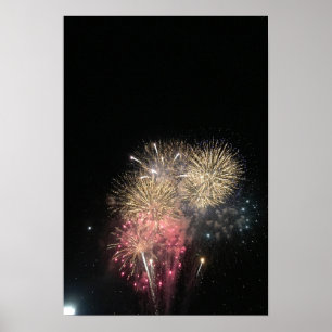 Fireworks Photo Poster
