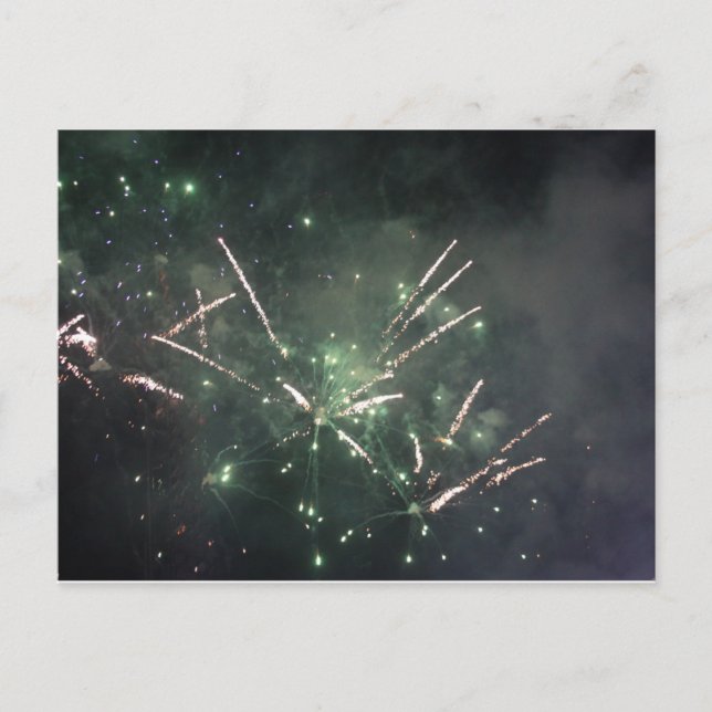 Fireworks-postkort Vykort (Framsida)