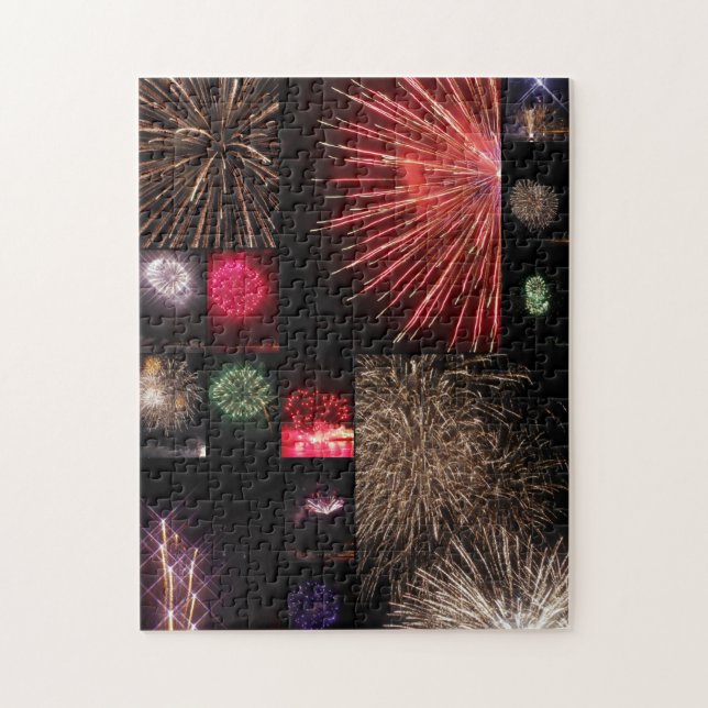 Fireworks Puzzle Pussel (Vertikal)