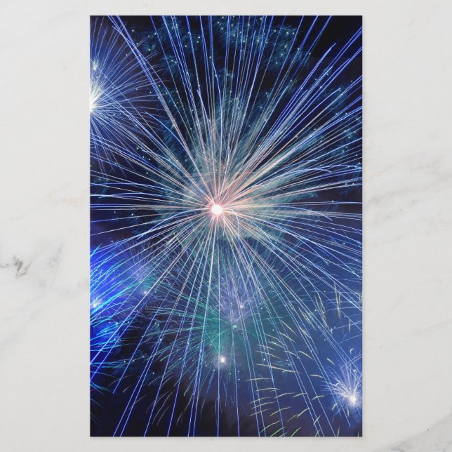 Fireworks Rockets Brevpapper (Framsida)