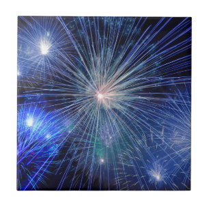 Fireworks Rockets Kakelplatta