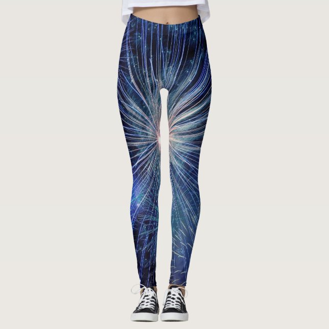 Fireworks Rockets Leggings (Framsida)