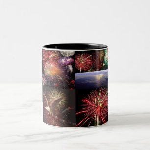 Fireworks-samling Två-Tonad Mugg