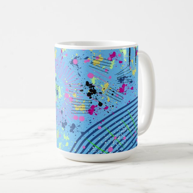 Fireworks Show Kaffemugg (Framsida höger)