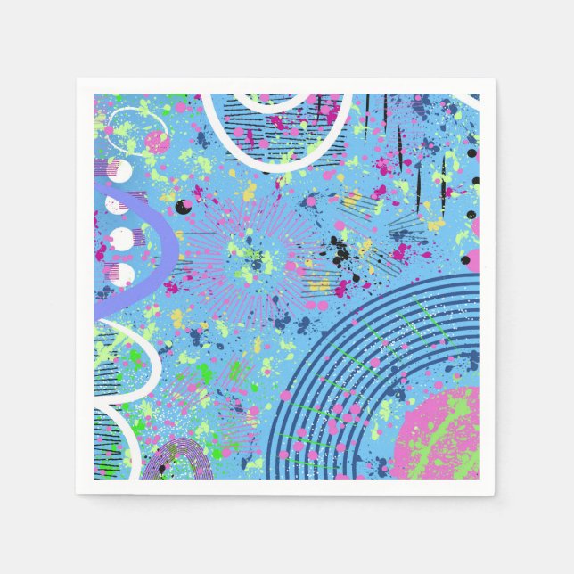 Fireworks Show  Pappersservett (Framsidan)