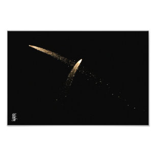 Fireworks som att skjuta stjärnor fototryck