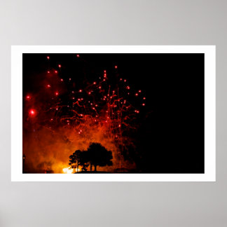 Fireworks spektakulärt från Epcot Poster