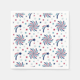 Fireworks Stor Papper Napkins Pappersservett