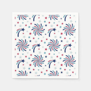 Fireworks Stor Papper Napkins Pappersservett