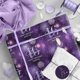 Fireworks Sweet 16 Lila ID984 Presentpapper