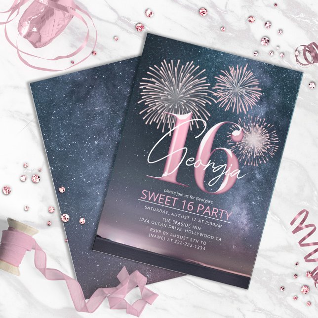 Fireworks Sweet 16 Midnight  ID984 (Skapare uppladdad)