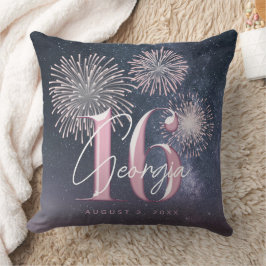Fireworks Sweet 16 Midnight  ID984 Kudde