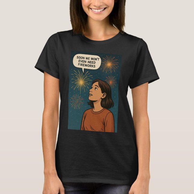 Fireworks T Shirt (Framsida)