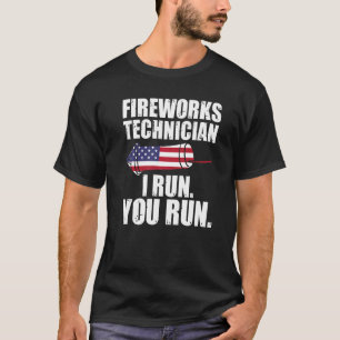 Fireworks-tekniker i Springa You Springa Fireworks T Shirt