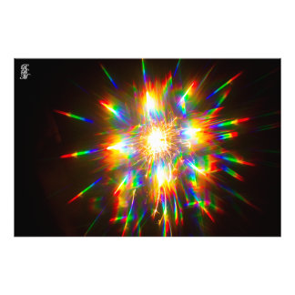 Fireworks through 3D Glass 1 Fototryck